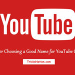 youtube channel name tips