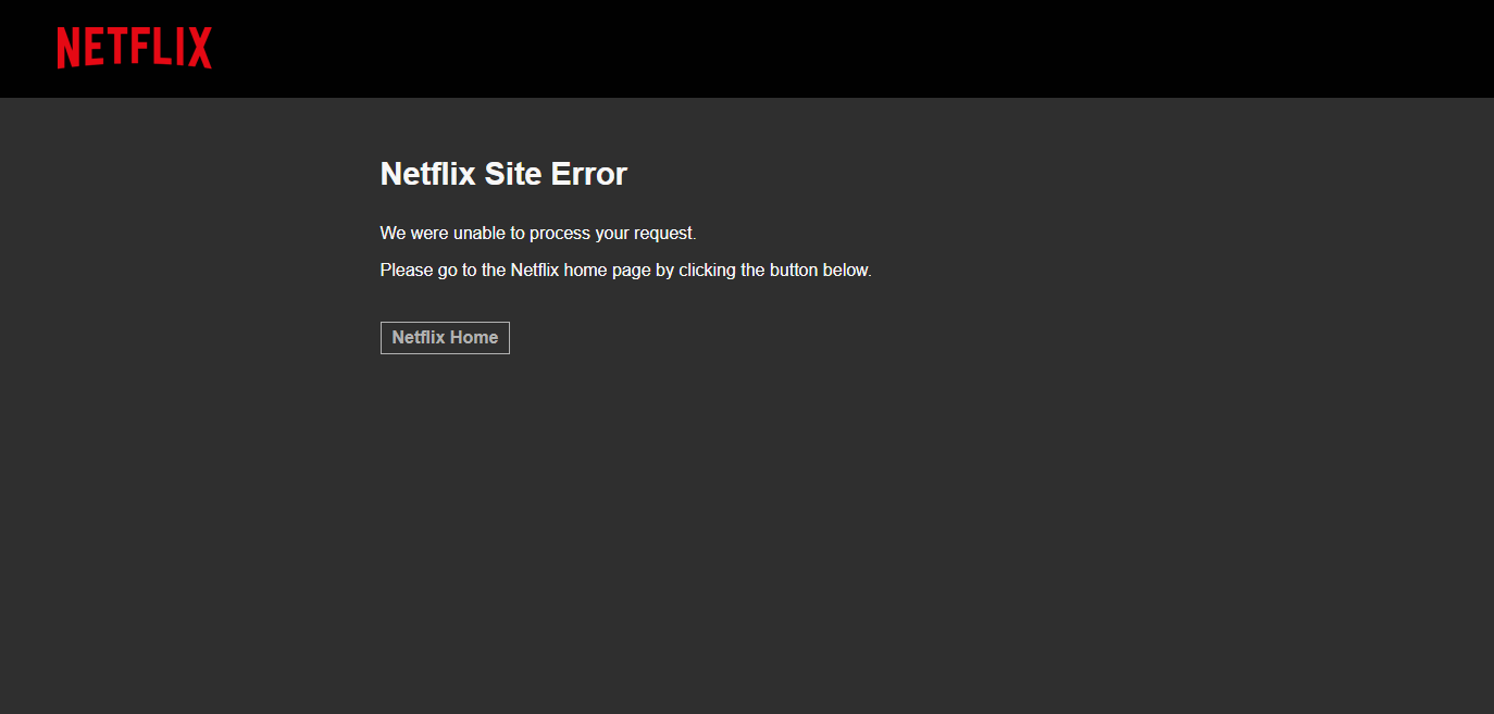 إصلاح خطأ موقع Netflix